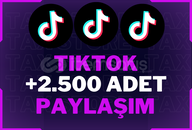⭐[KEŞFET ETKİLİ] +2500 TİKTOK GERÇEK PAYLAŞIM