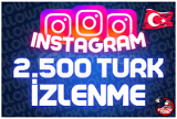 ⭐ [Keşfet Etkili] 2.500 Türk İzlenme⭐