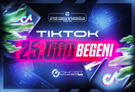 ⭐[KEŞFET ETKİLİ] 25.000 TİKTOK BEĞENİ⭐