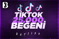 ⭐[KEŞFET ETKİLİ] 25.000 TİKTOK BEĞENİ