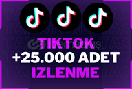 ⭐[KEŞFET ETKİLİ] +25.000 TİKTOK GERÇEK İZLENME
