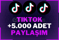 ⭐[KEŞFET ETKİLİ] +5000 TİKTOK GERÇEK PAYLAŞIM