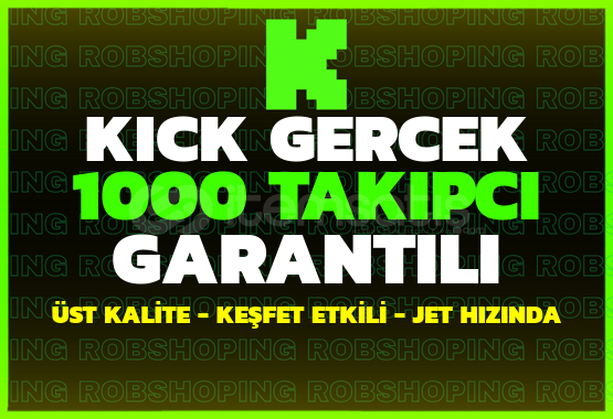 ⚡️EN İYİSİ⚡️- Kick 1.000 Gerçek Takipçi ⚡️EN İYİSİ⚡️- Kick 1.000 Gerçek Takipçi