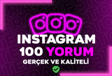 [KEŞFET ETKİLİ] INSTAGRAM 100 ÖZEL YORUM