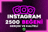 ⭐[KEŞFET ETKİLİ] INSTAGRAM 2500 BEĞENİ⭐