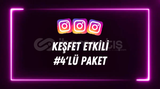 ⚡KEŞFET ETKİLİ⚡INSTAGRAM 4'LÜ PAKET