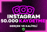 ⭐[KEŞFET ETKİLİ] INSTAGRAM 50.000 KAYDETME⭐