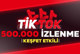 ⭐(Keşfet Etkili) Tik Tok 500.000 İzlenme⭐