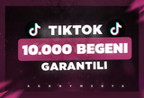 (KEŞFET ETKİLİ) Tiktok 10.000 Beğeni