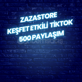 Keşfet Etkili - TikTok 500 Paylaşım