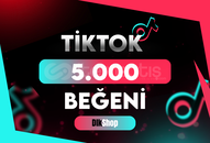 ⚡[Keşfet Etkili] TikTok 5.000 Beğeni