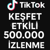 Keşfet Etkili - TikTok 500.000 Türk İzlenme