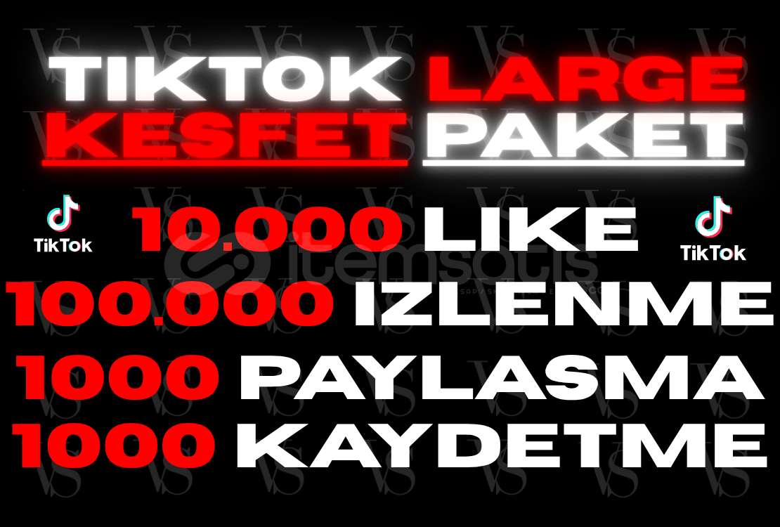 ⭐KEŞFET ETKİLİ⭐ TIKTOK LARGE KESFET PAKETI ⭐KEŞFET ETKİLİ⭐ TIKTOK LARGE KESFET PAKETI