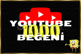 ⭐[KEŞFET ETKİLİ} YouTube 1000 Gerçek Beğeni⭐