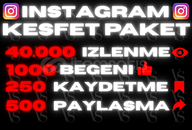 ⭐KEŞFET PAKET⭐ iNSTAGRAM KEŞFET PAKETİ V2