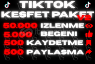 ⭐KEŞFET PAKET⭐ TIKTOK KEŞFET PAKET V2