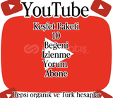 ⭐️[4X] YOUTUBE KEŞFET PAKETİ⭐️