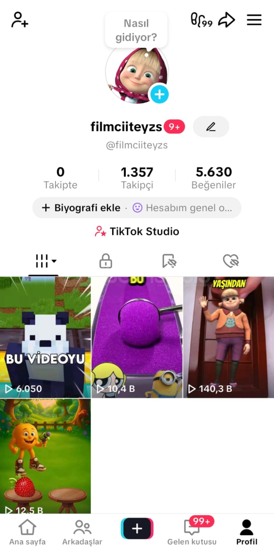 KEŞFETİ AÇIK 1300 TAKIPCI TT HESAP KEŞFETİ AÇIK 1300 TAKIPCI TT HESAP
