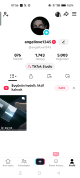 KEŞFETİ AÇIK 1.7 K TAKİPÇİLİ TT HESABI