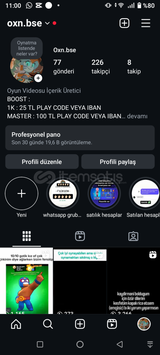Kesfeti acik instagram hesabı 