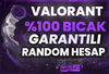 ⭐[KESİN] %100 BIÇAK GARANTİ RANDOM HESAP⭐