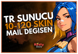 ⭐Kesin TR Sunucu 10-120 Skin Mail Değişen Hesap