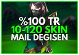 ⭐Kesin TR Sunucu 10-120 Skin Mail Değişen Hesap