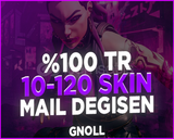 Kesin Tr Sunucu 10-120 Skin Mail Değişen Hesap