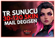 ⭐Kesin TR Sunucu 30-120 Skin Mail Değişen Hesap