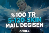 Kesin Tr Sunucu 5-120 Skin Mail Değişen Hesap