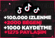 [KEŞFET E.+U. HIZLI ] TIKTOK 4X KEŞFET PAKETİ