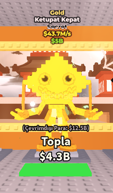 Ketupat Kepat 43.7M/S ( Gold )