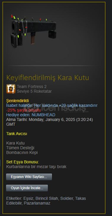 Keyiflendirilmiş Kara Kutu