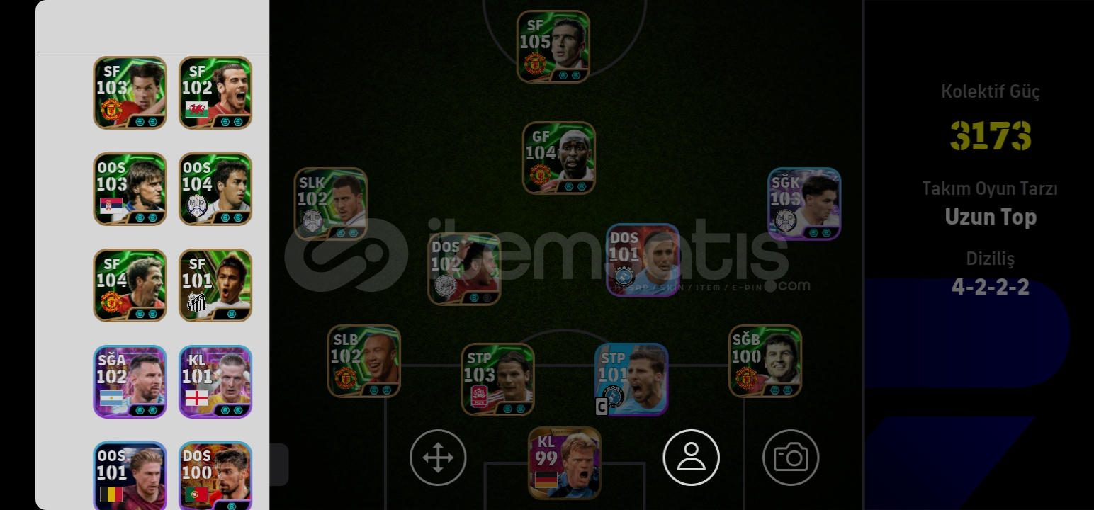 KG(3173) BOMBACI + 105 CANTONA MAİNLİK KG(3173) BOMBACI + 105 CANTONA MAİNLİK