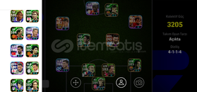 KG(3205) 3 BOMBACI + 105 MESSİ 104 NEYMAR