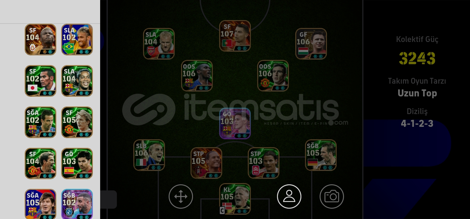 KG(3243) 2 BOMBACI 107 RONALDO 106 ETO KG(3243) 2 BOMBACI 107 RONALDO 106 ETO