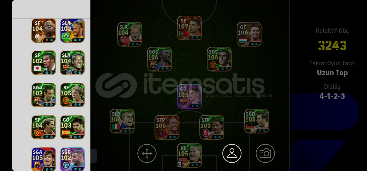 KG(3243) 2 BOMBACI 107 RONALDO 106 ETO KG(3243) 2 BOMBACI 107 RONALDO 106 ETO