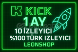 ⭐ KİCK 1 AY 10 CANLI YAYIN İZLEYİCİ ⭐