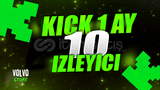 ⭐KİCK 1 AY OTO 10 CANLI YAYIN İZLEYİCİ⭐