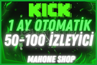 ⭐✨KİCK 1 AY OTO 50-100 İZLEYİCİ(SORUNSUZ)✨⭐