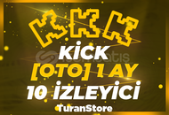⚡[SIKINTISIZ] KİCK 1 AY 10 İZLEYİCİ⚡[OTO]