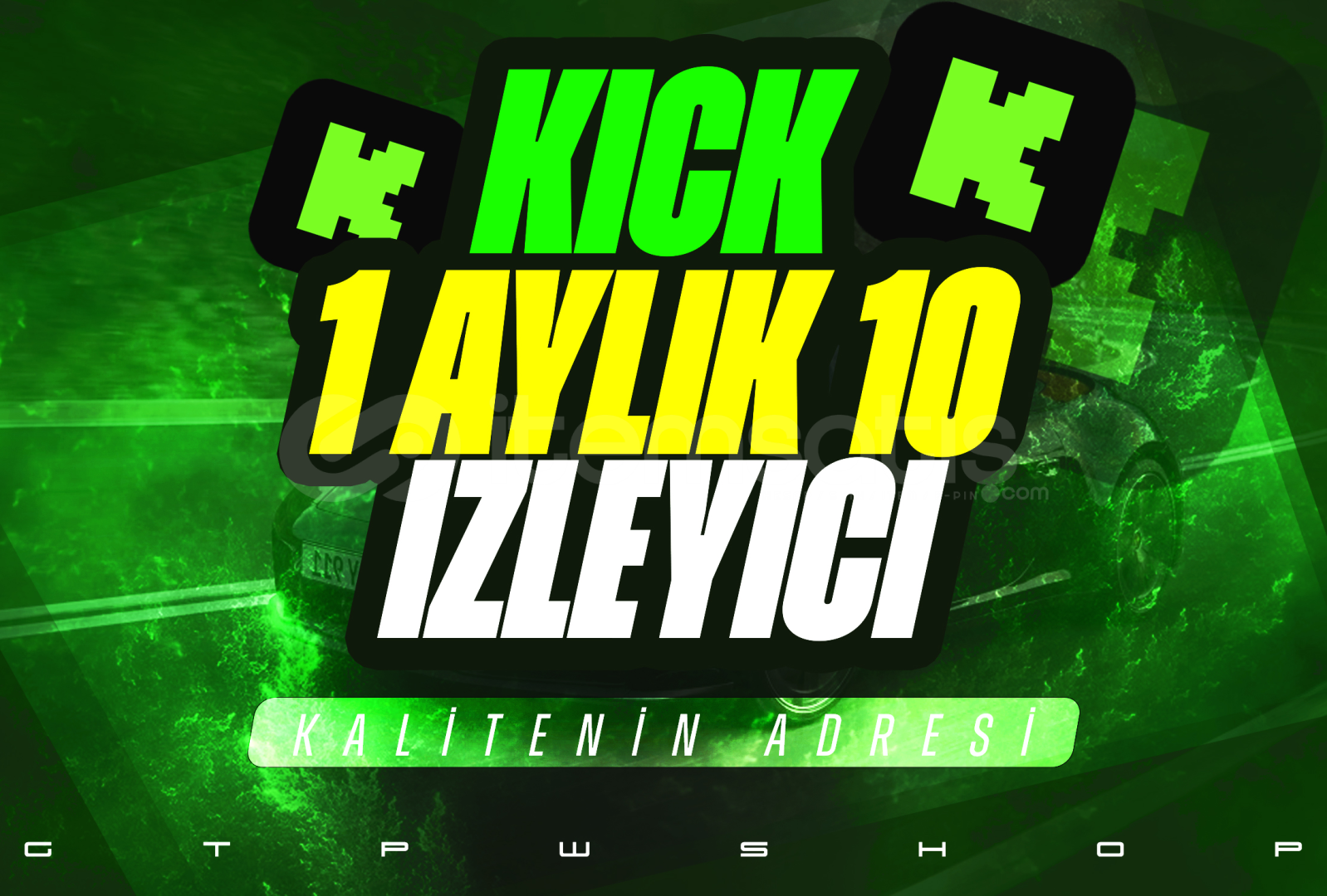 ⭐️KICK 1 AYLIK 10 GERÇEK İZLEYİCİ GARANTİLİ⭐️ ⭐️KICK 1 AYLIK 10 GERÇEK İZLEYİCİ GARANTİLİ⭐️