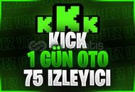 ⭐Kick 1 Gün Oto 75 Canlı Yayın İzleyici⭐