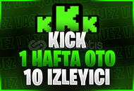 ⭐Kick 1 Hafta Oto 10 Canlı Yayın İzleyici⭐