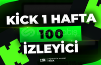 Kick 1 Hafta Oto 100 Canlı İzleyici - GELİŞİM 