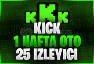 ⭐Kick 1 Hafta Oto 25 Canlı Yayın İzleyici⭐
