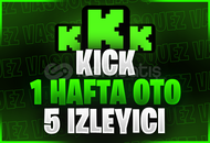 ⭐Kick 1 Hafta Oto 5 Canlı Yayın İzleyici⭐