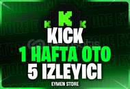 ⭐Kick 1 Hafta Oto 5 Canlı Yayın İzleyici
