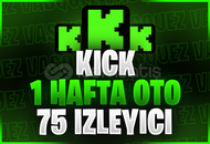 ⭐Kick 1 Hafta Oto 75 Canlı Yayın İzleyici⭐
