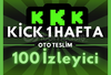⭐️KICK 1 HAFTALIK 100 GERÇEK İZLEYİCİ (OTO)⭐️
